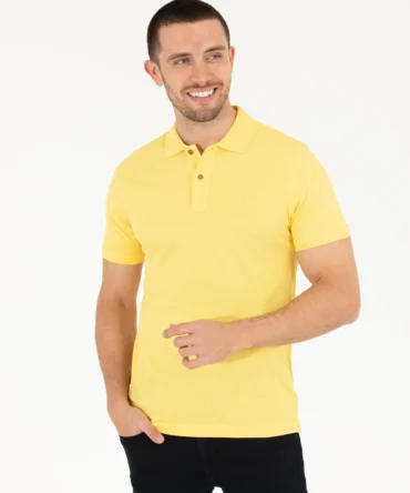 YELLOW BASIC T-SHIRT