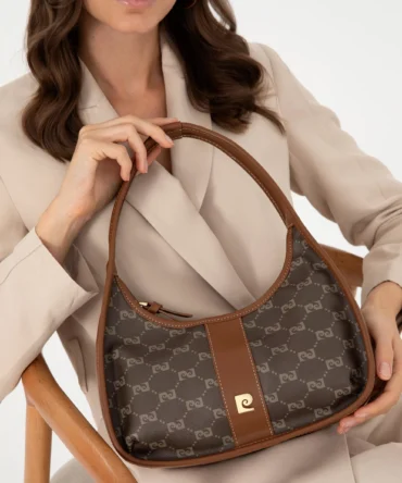 BROWN HANDBAG