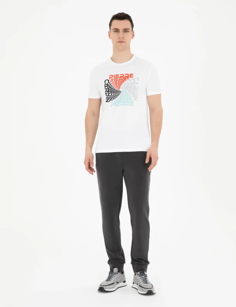 WHITE PRINTED T-SHIRT thumbnail 4