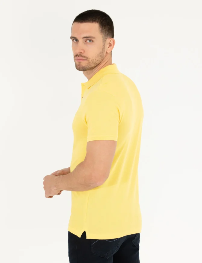 YELLOW BASIC T-SHIRT - Image 6
