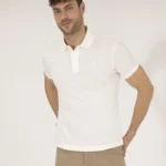 GREEN BASIC T-SHIRT - White