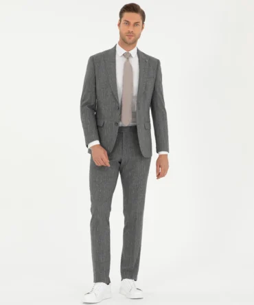 GREY SMOKED SUIT