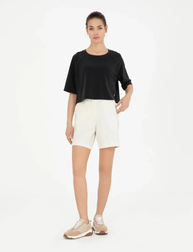 WOMAN WOVEN SHORT - Image 2