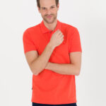 GREEN BASIC T-SHIRT - Orange