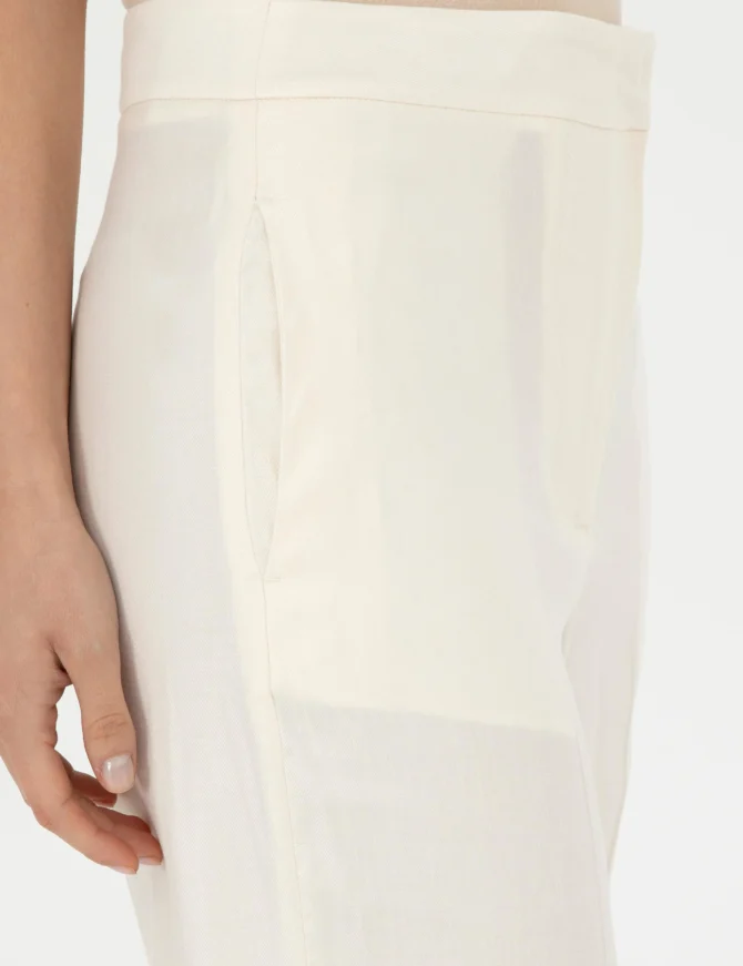 WOMAN LINEN TROUSER - Image 7