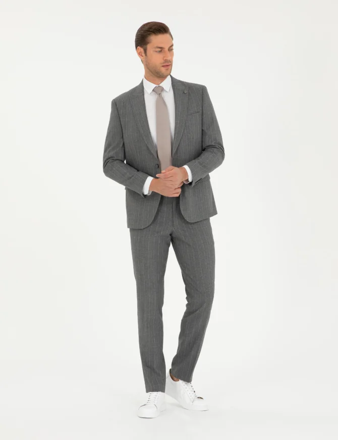 GREY SMOKED SUIT - Image 5