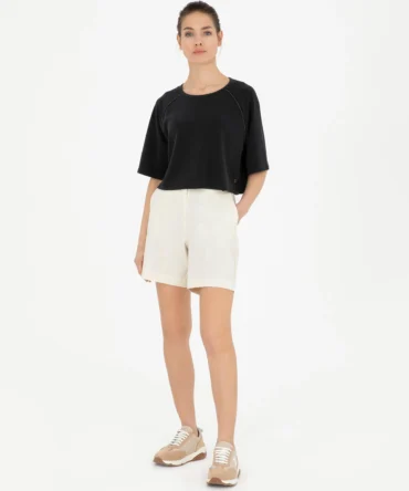 WOMAN BLACK SWEAT SHIRT