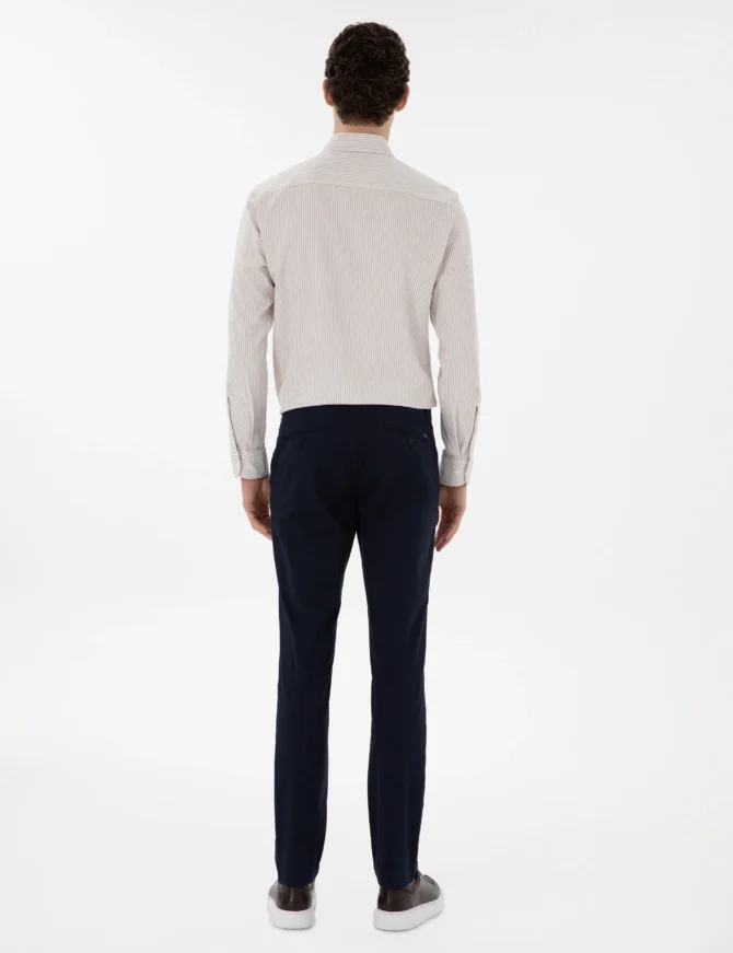 NAVY SPORT TROUSERS - Image 4