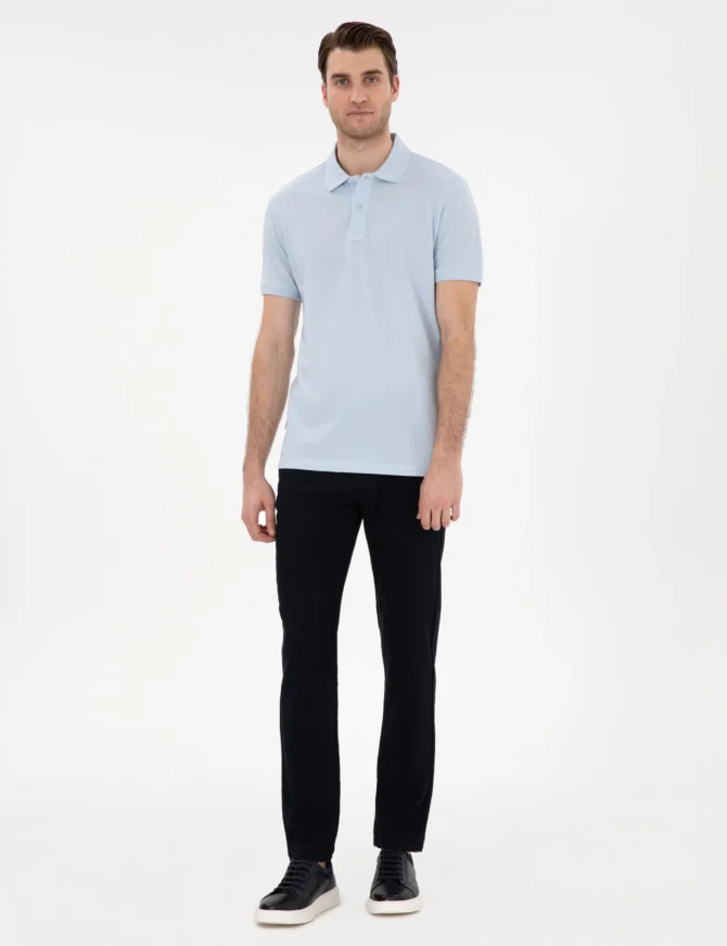 NAVY SPORT TROUSERS