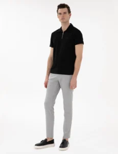 GREY SPORT TROUSERS - Gray