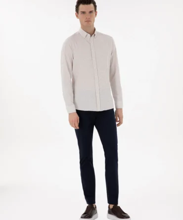 NAVY SPORT TROUSERS