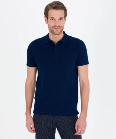NAVY BLUE BASIC T-SHIRT