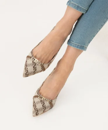 BEIGE HIGH HEEL SHOES