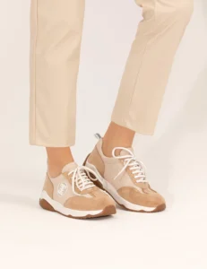 BLACK SNEAKERS - Beige