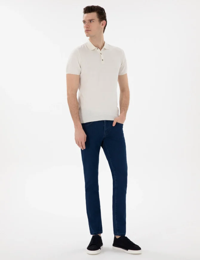 NAVY BLUE DENIM JEANS