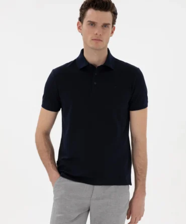 NAVY BLUE T-SHIRT