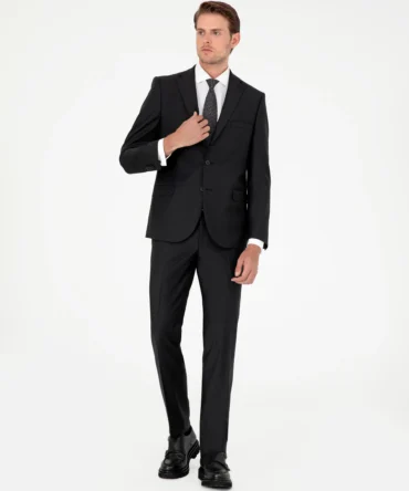 BLACK BASIC SUIT