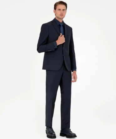 NAVY BLUE BASIC SUIT