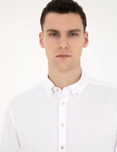 GREEN SHIRT - White