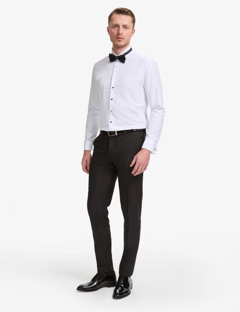 WHITE TUXEDO SHIRT thumbnail 4