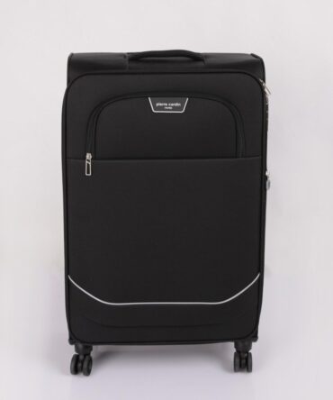 BLACK TROLLEY SUITCASE