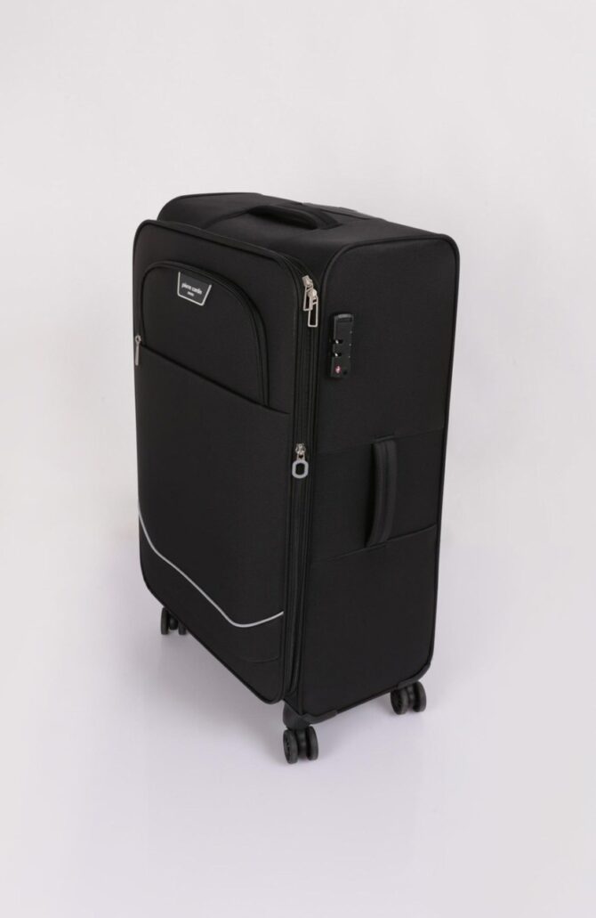 BLACK TROLLEY SUITCASE - Image 3