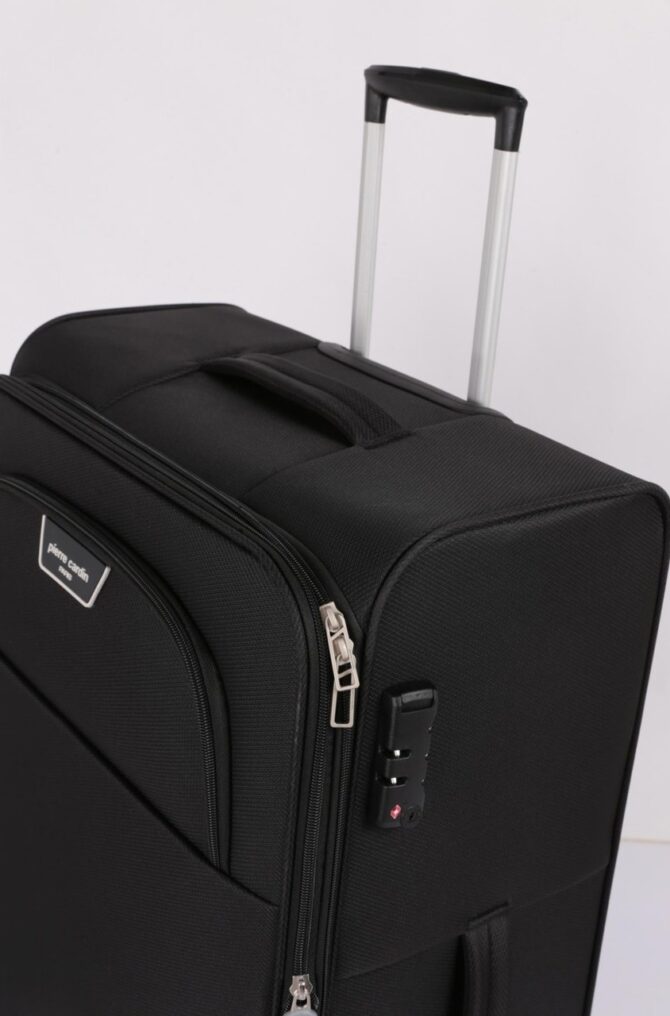 BLACK TROLLEY SUITCASE - Image 2