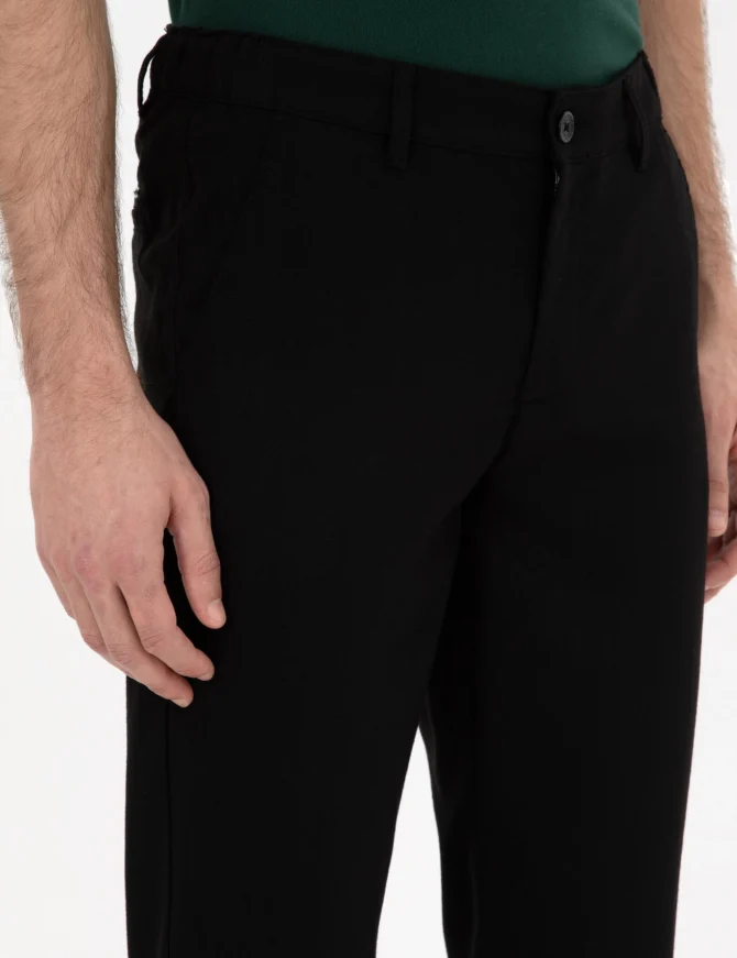 BLACK SPORT TROUSERS - Image 3