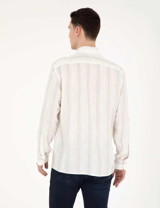 GREEN LINEN SHIRT - Image 5