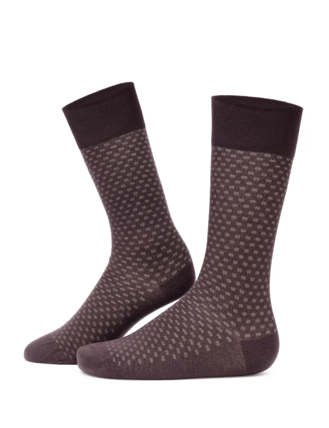 MEN'S BROWN ANKLE SOCKS