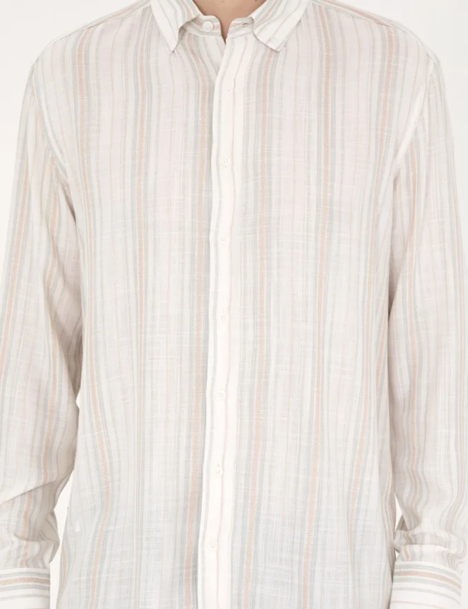 GREEN LINEN SHIRT - Image 6