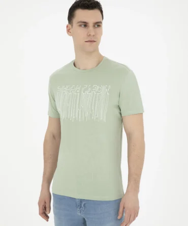 MINT PRINTED T-SHIRT