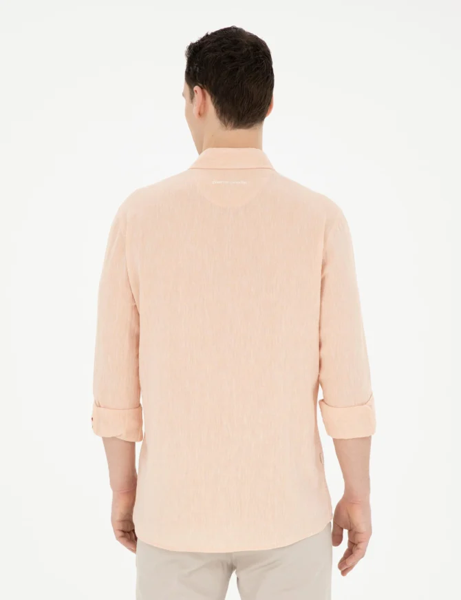 PINK LINEN SHIRT - Image 5