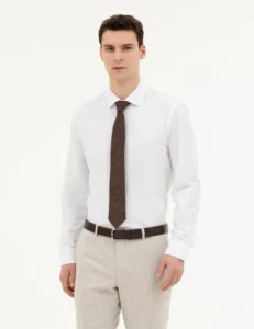 LIGHT BLUE LONGSLEEVE CLASSIC SHIRT - Blue