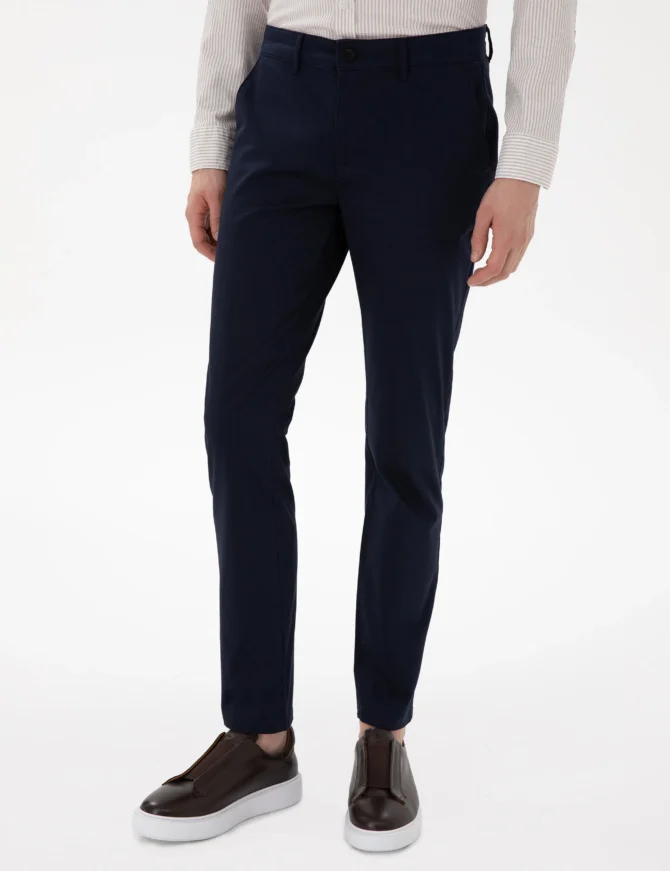 NAVY SPORT TROUSERS - Image 3