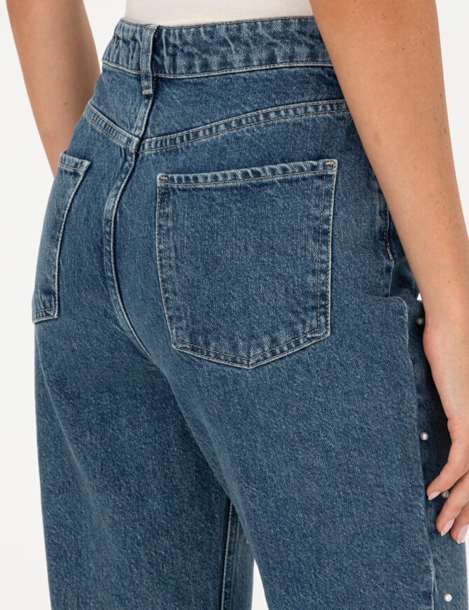 WOMAN BLUE PEARL JEANS - Image 6
