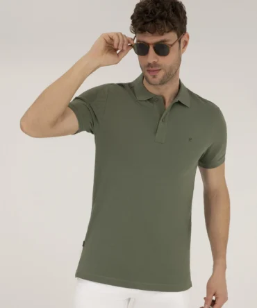 GREEN BASIC T-SHIRT
