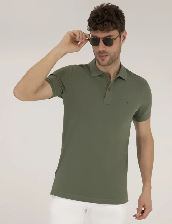 GREEN BASIC T-SHIRT