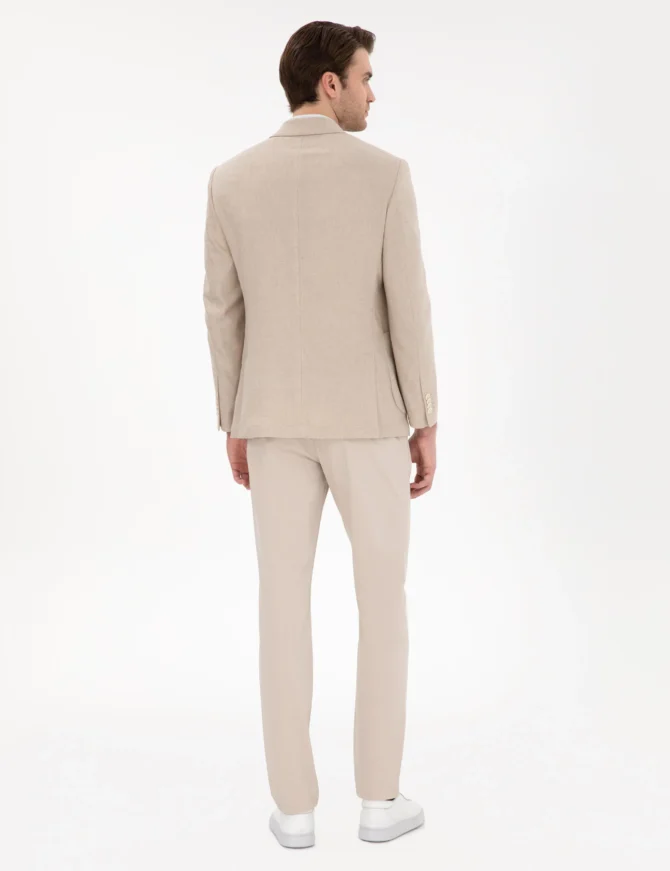 BEIGE SPORT TROUSERS - Image 4