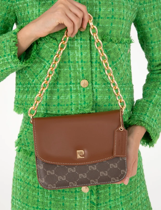 WOMAN BROWN CROSSBODY BAG - Image 2