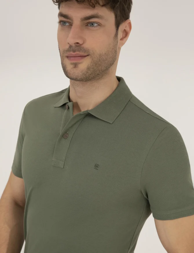 GREEN BASIC T-SHIRT - Image 4