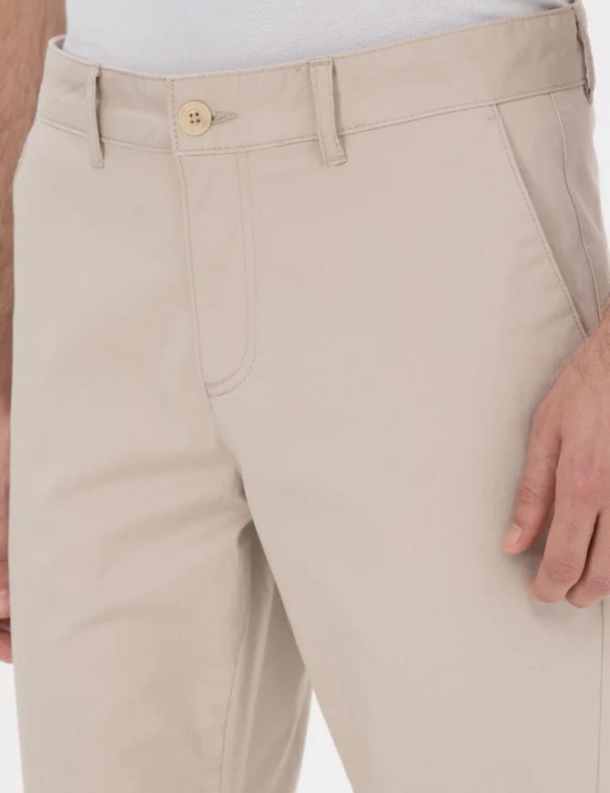 BEIGE SPORT TROUSERS - Image 5