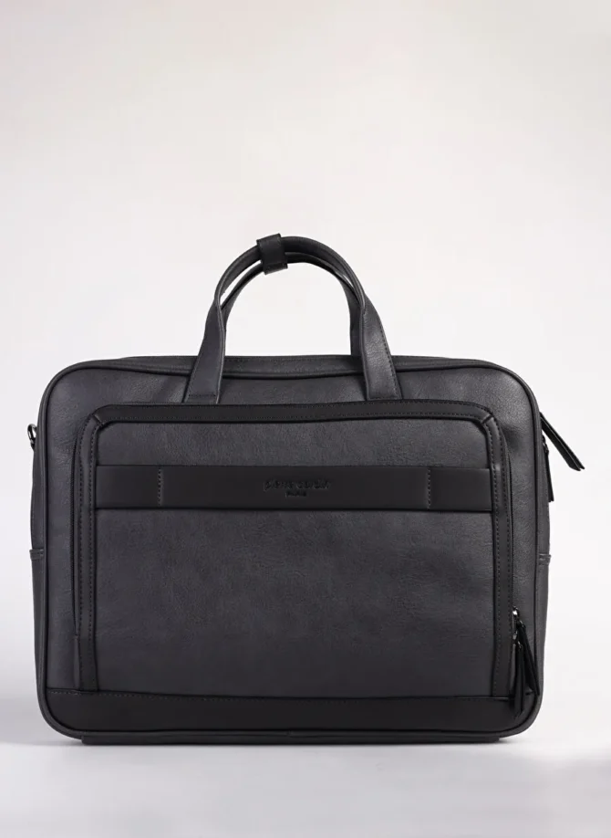GRAY LAPTOP BAG