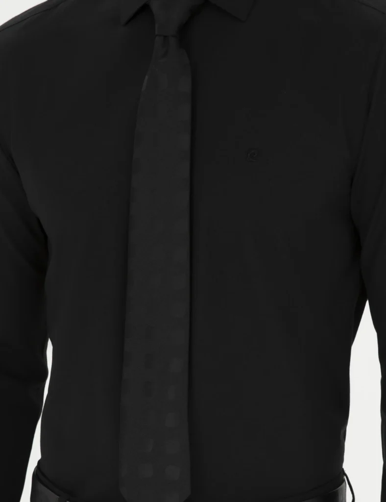 BLACK LONGSLEEVE CLASSIC SHIRT thumbnail 6