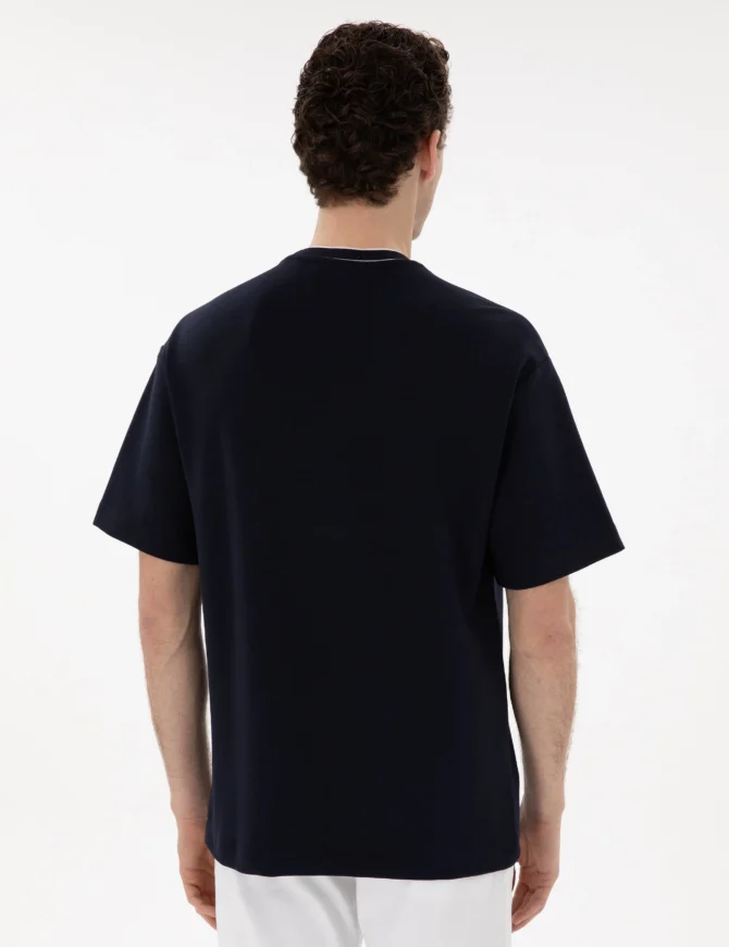 NAVY BLUE T-SHIRT - Image 5