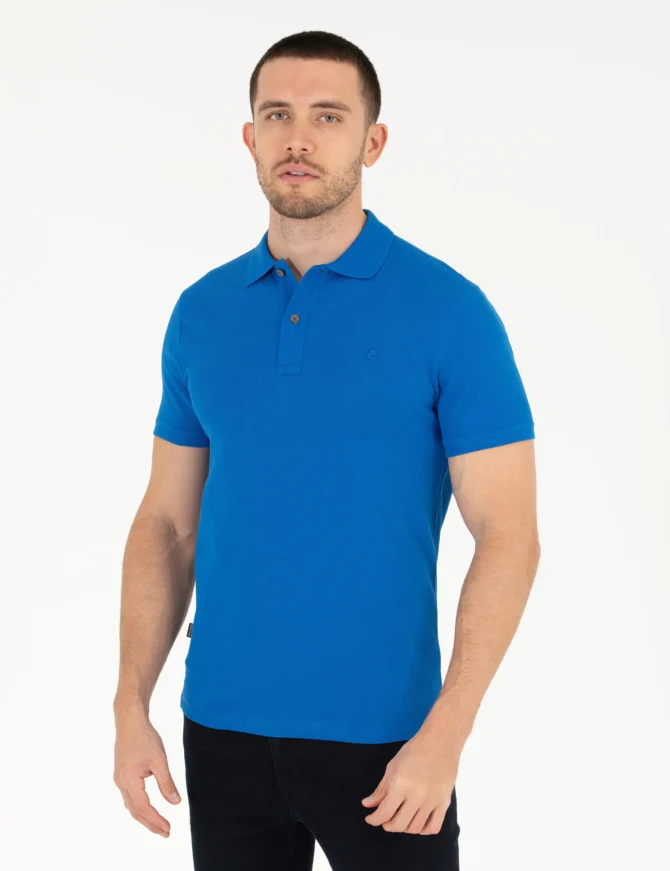 BLUE BASIC T-SHIRT