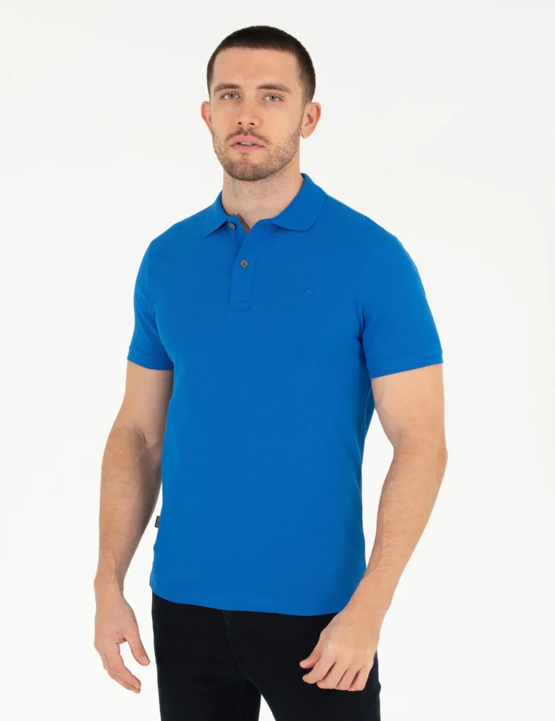 BLUE BASIC T-SHIRT