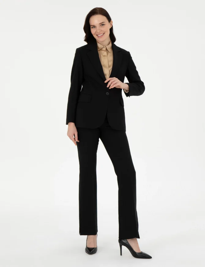 WOMAN BLACK JACKET - Image 3