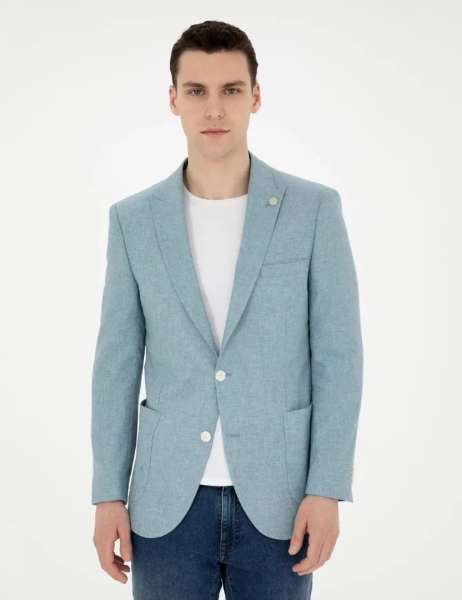 LIGHT BLUE JACKET - Image 3