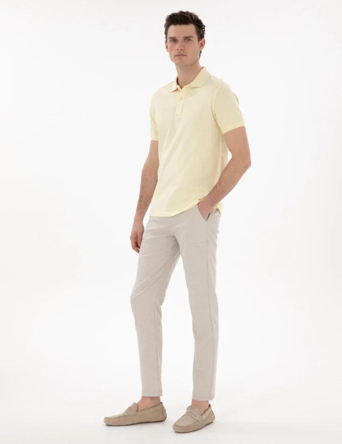 BEIGE SPORT TROUSERS